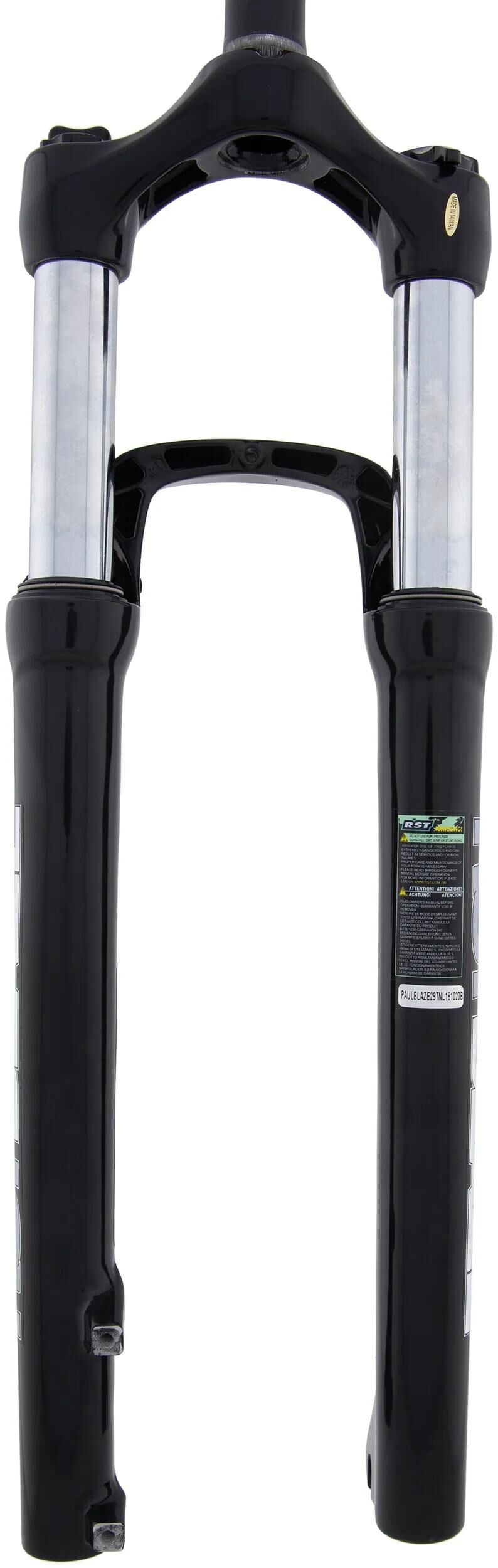 Afbeelding laden in galerijviewer, Rst verende voorvork blaze 29 nl susp.fork glossy black 29
