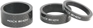 Rockshox spacer set spacer set rs carb.1 1 8 5 10 15mm