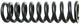 Rockshox veer spring 325lb 267x89 gr