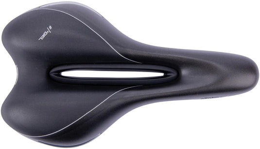 Contec zadel elliptic + ct elliptic+ saddle trekking, unisex, black