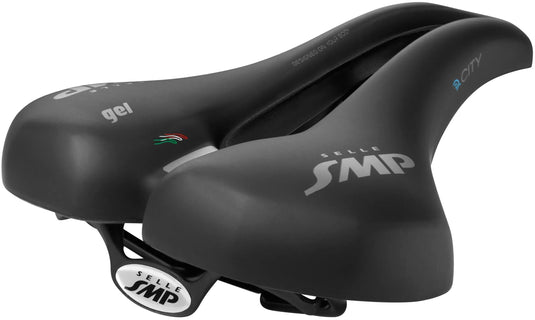 SMP Zadel E-city gel zwart