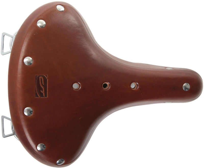 Load image into Gallery viewer, Contec sattel classic exclusiv touring damen ct saddle cl. excl. tour. leather lady gravy
