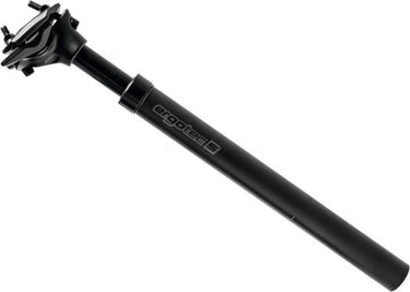 Ergotec Zadelpen Verend SP10.0 30,9mm 350mm of=15mm mat zwart