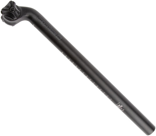 Ergotec zadelpen viper 30° 31,6 x 400 zwart mat