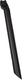 Ergotec zadelpen viper 10� 31.6 x 400 zwart mat