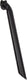 Ergotec zadelpen viper 20� 31.6 x 400 zwart mat