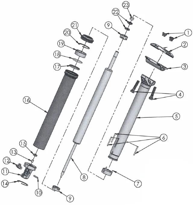 Load image into Gallery viewer, Contec service-kit nara dropair dlx kit a ct service kit nara dropair dlx kit a 80mm
