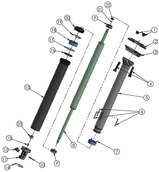 Load image into Gallery viewer, Contec service kit nara drop kit a ct service kit nara drop kit a 100mm
