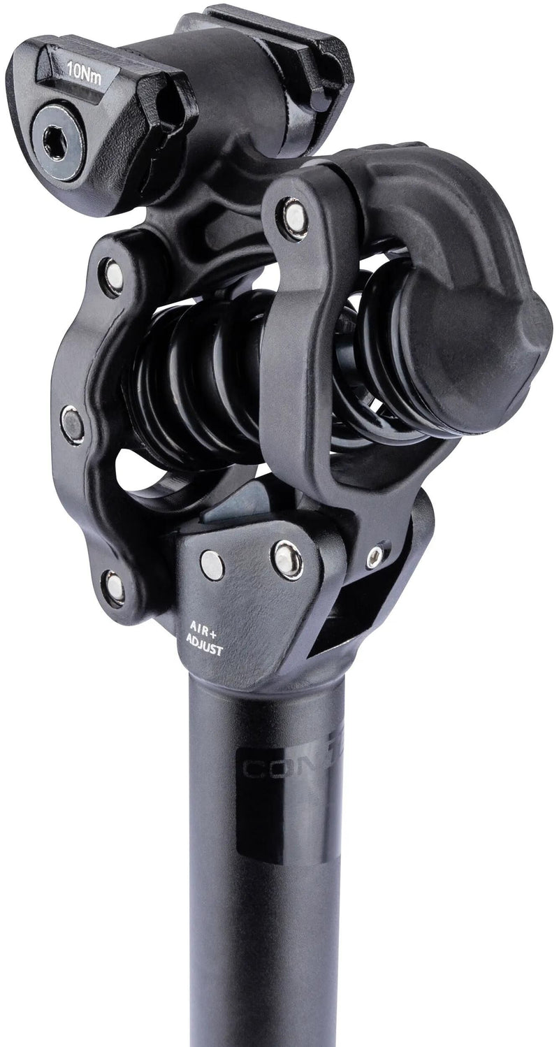Afbeelding laden in galerijviewer, Contec parallellogram verende zadelpen nara air link+ ct parallel.saddles.nara air link+ 30.9x300mm blac
