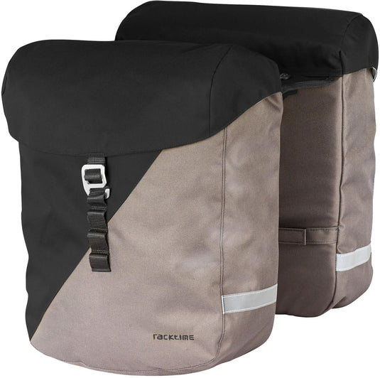 Racktime doppeltasche vida 2.0 double bag vida 2.0 carbon bl. st.black
