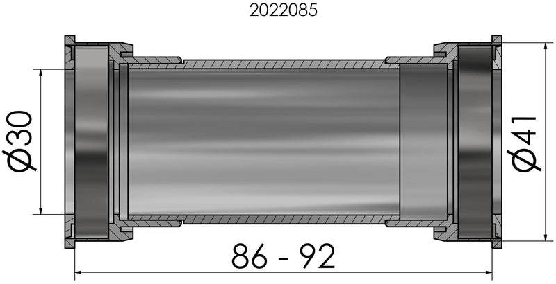 Load image into Gallery viewer, Elvedes trapas cupset pressfit
