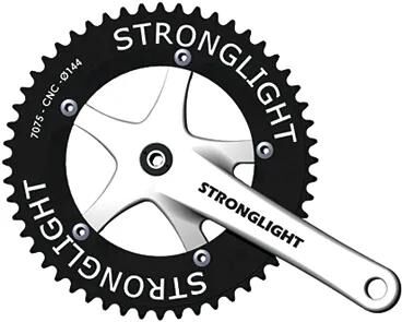 Stronglight kettenradgarnitur track 2000 crankset strongl. track 2000 1sp 44t 170mm