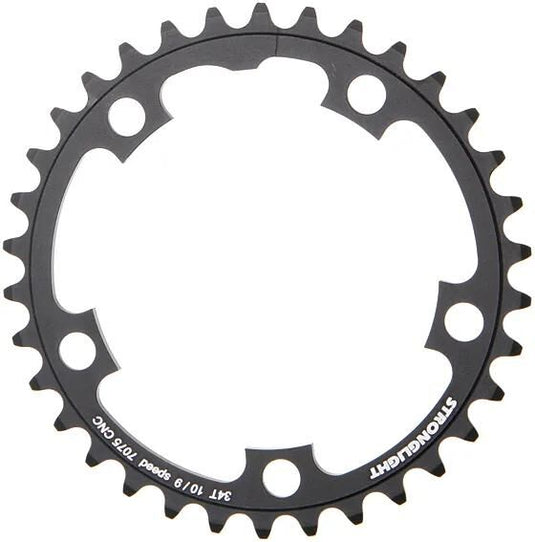 Stronglight kettenblatt zircal 7075 t6 chain ring strongl.zircal 70750t6 110mm 34t b