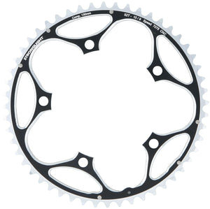 Stronglight kettingblad type s 7075 t6 chainring 7075t6 black 130 mm lochkr. 52z.