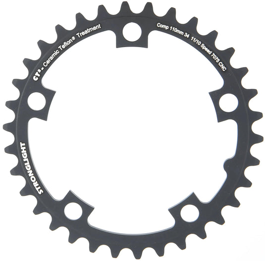 Stronglight kettenblatt ct2 chain ring strongl.ct2 110mm 34t b
