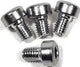 Shimano bevestigingsbout mount.screw shim. f.cg- ring deore 4pcs.