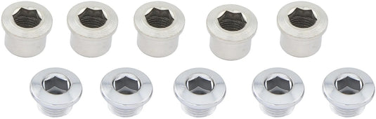 Stronglight kettenblattschraube chain wheel screws m. nuts set of 5 pcs.