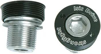 Stronglight kurbelschraube m15 crank screw strongl. pair f.isis drive