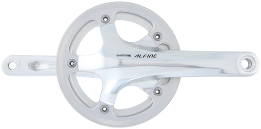 Shimano kettenradgarnitur alfine fc-s501 crankset shim.alfi.fcs501 45t.170mm ht2 1sp sil