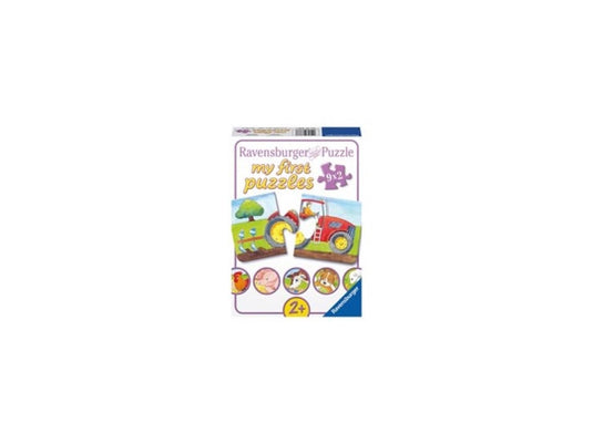 Ravensburger puzzel de boerderij 9x2pcs