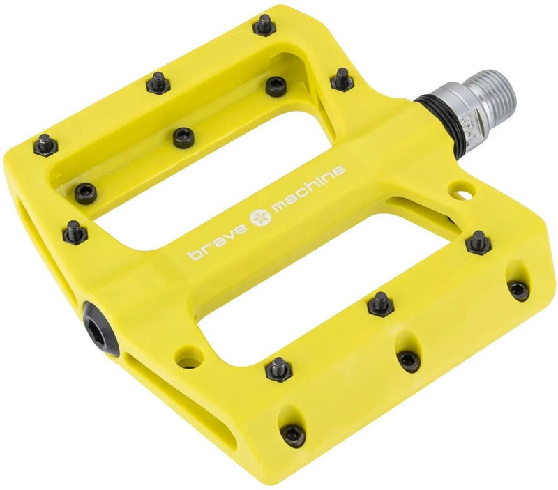 Load image into Gallery viewer, Brave pedal dirt 2 platf.pedal dirt2 limegreen
