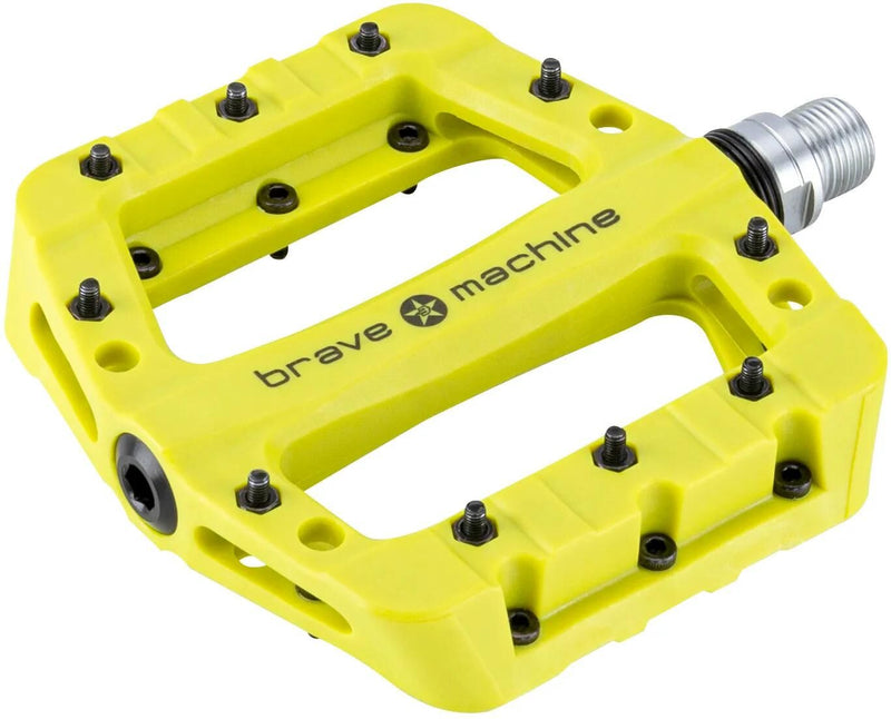 Afbeelding laden in galerijviewer, Brave pedaal dirt light platf.pedal dirt light limegreen

