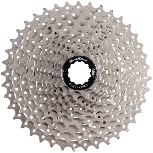 SunRace csms8 cassette 11 speed 11-40t. zilver in box