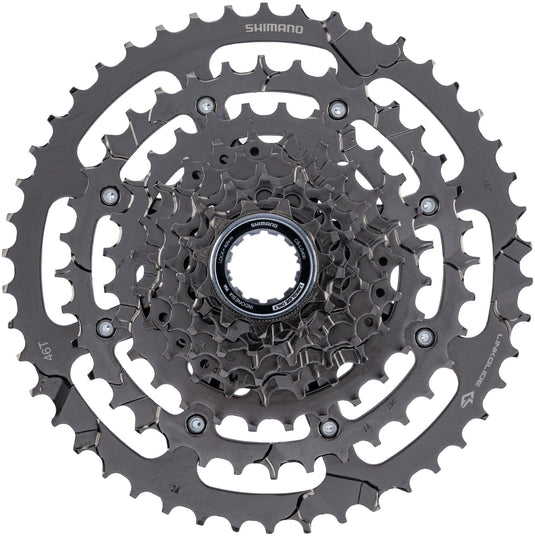 Shimano cassette cues 9v 11-46t cs-lg400 zwart