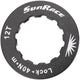 Sunrace lockring lockring alu, black,f.12t.