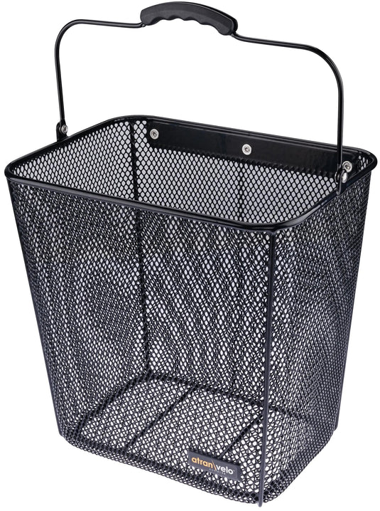 Atranvelo korb daily side fr.basket daily side black