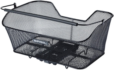 Basil fietsmand base xl achtermand mik 44 x 23 x 17 cm - zwart