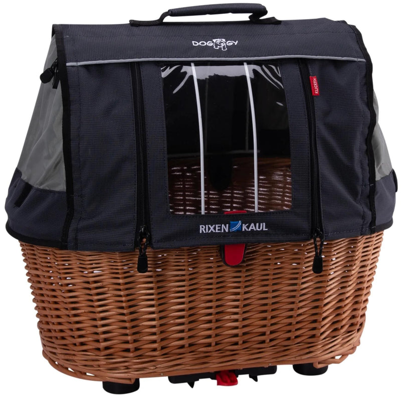 Load image into Gallery viewer, Klickfix tierkorb doggy basket plus rear animal basket r k doggy basket plus wicker
