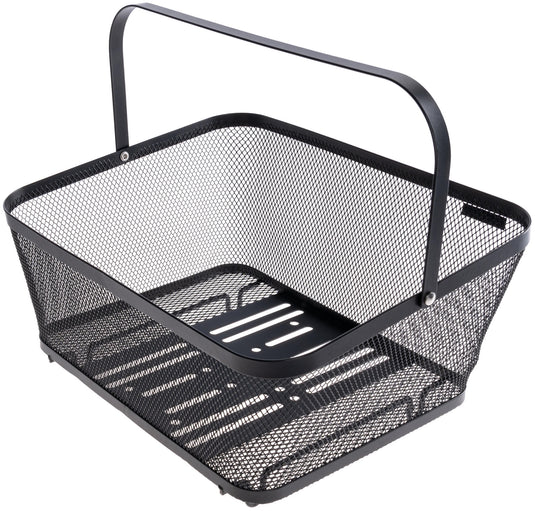 Contec fietsmand, achterop vero multi ct hr-basket vero multi steel 40x30x18 14 cm blac