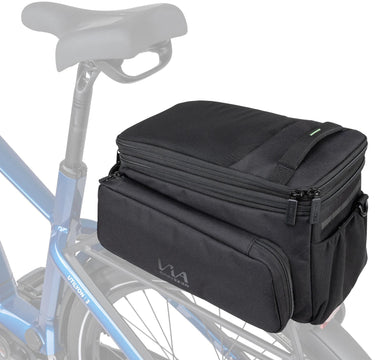 Contec gepäckträgertasche via explorer ct pannier bag via explorer avs black