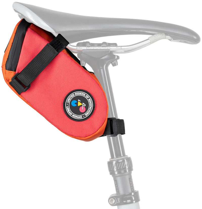 Load image into Gallery viewer, Contec zadeltas urban nomad rail 1.3 ct saddle bag urban nomad rail 1.3 orange
