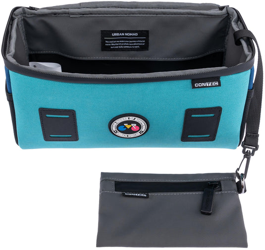 Contec stuurtas urban nomad front 4.2 ct handlebar bag urban nomad front 4.2 turquoise