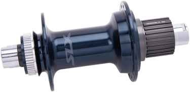 Shimano achternaaf 157 mm steekas ø 12 mm disc (centerlock) 32gts fh-m7130-b slx micro spline blauw mtb - tour