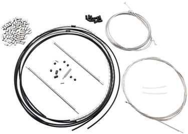 Nokon schakel- remkabelset kon 22 uni set kon 22 1,50m road+atb mtb sil.