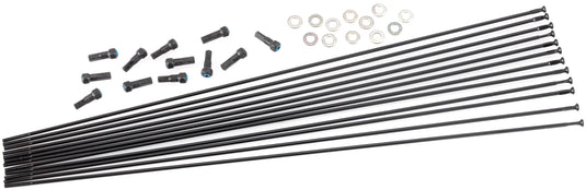 Mavic speichensatz spare spoke rear right 286mm