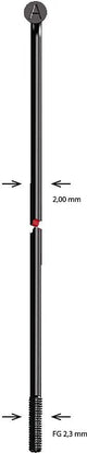 Alpina spaak spoke stainless steel 2x89mm