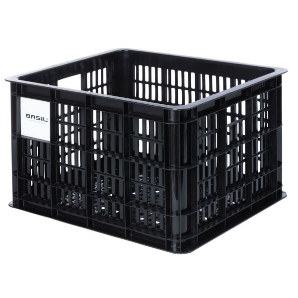 Load image into Gallery viewer, Basil fietskrat M - medium - 29.5 liter - zwart
