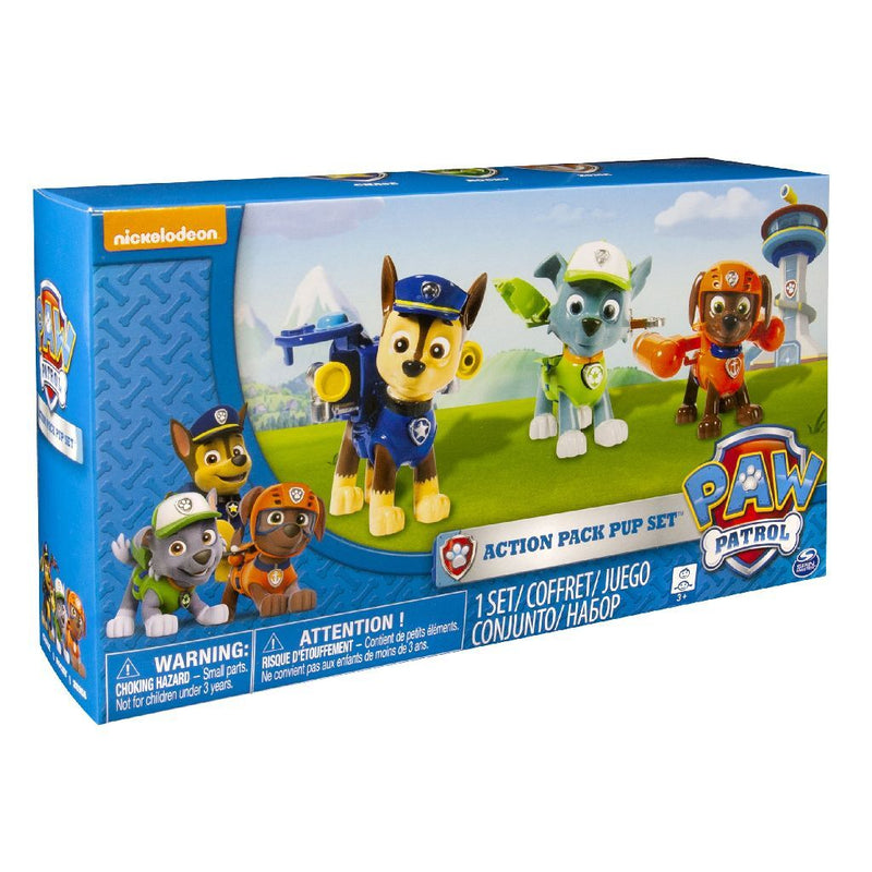 Load image into Gallery viewer, Paw patrol action pack 3 pups rockyen zuma en chase
