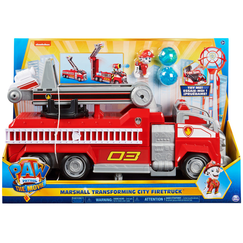 Load image into Gallery viewer, Paw patrol the movie transformerende brandweerwagen van marshall
