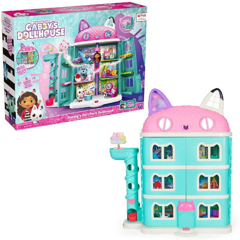 Load image into Gallery viewer, Gabby's Dollhouse Gabby #039;s Purrfect Dollhouse + Geluid
