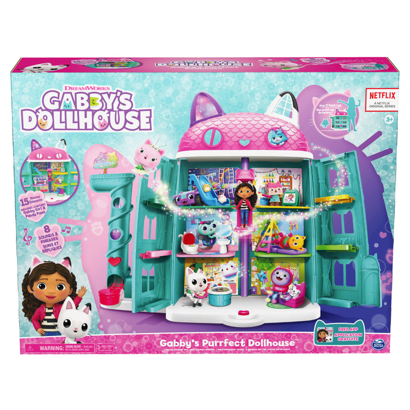Load image into Gallery viewer, Gabby's Dollhouse Gabby #039;s Purrfect Dollhouse + Geluid
