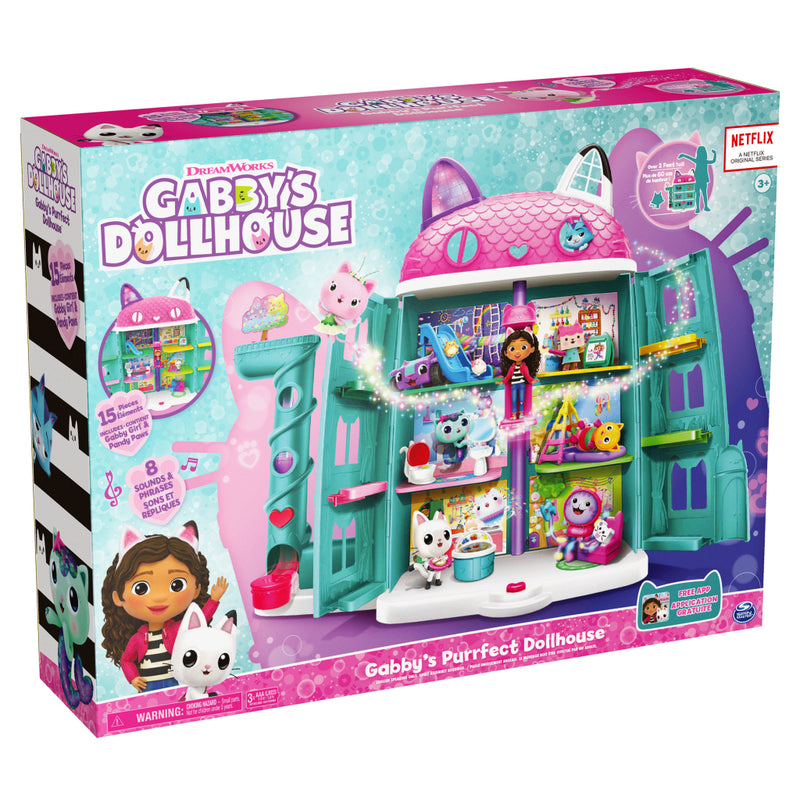 Load image into Gallery viewer, Gabby's Dollhouse Gabby #039;s Purrfect Dollhouse + Geluid
