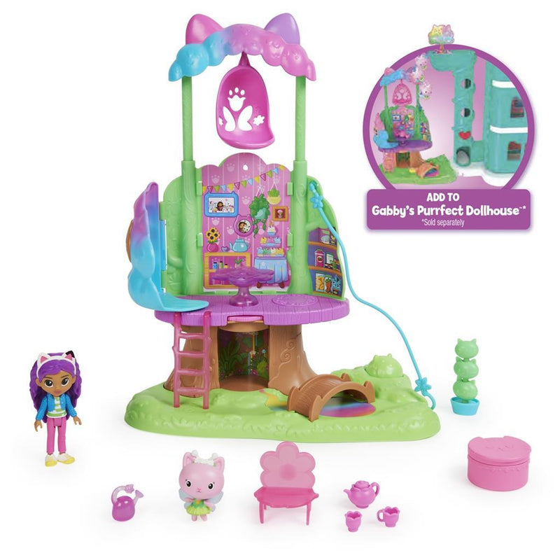 Load image into Gallery viewer, Gabby's dollhouse gabby #039;s dollhouse kittys fairys garden treehouse
