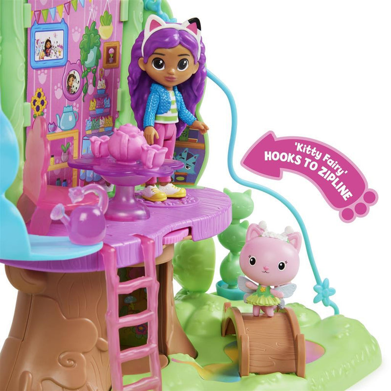 Load image into Gallery viewer, Gabby's dollhouse gabby #039;s dollhouse kittys fairys garden treehouse
