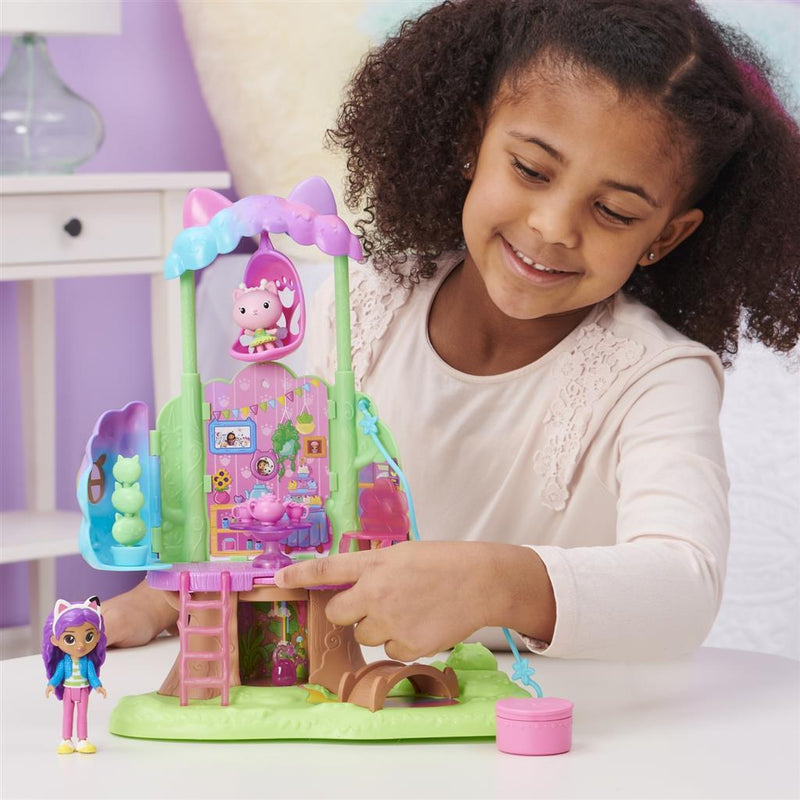 Load image into Gallery viewer, Gabby's dollhouse gabby #039;s dollhouse kittys fairys garden treehouse
