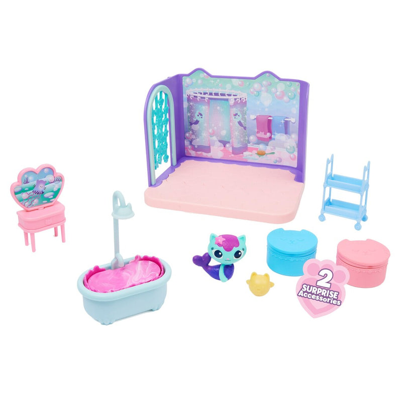 Load image into Gallery viewer, Gabby's dollhouse gabby #039;s dollhouse mercats primp and pamper badroom
